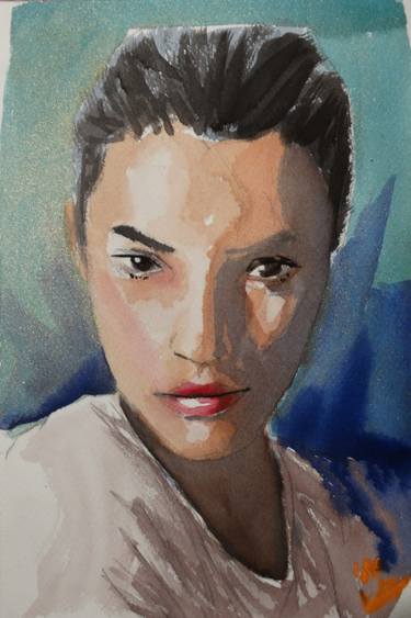 Print of Portrait Paintings by Nicolas Stockar