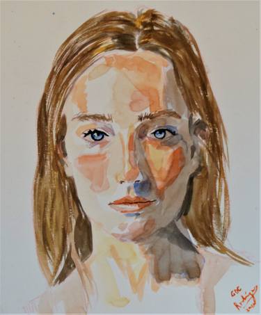 Print of Portrait Paintings by Nicolas Stockar