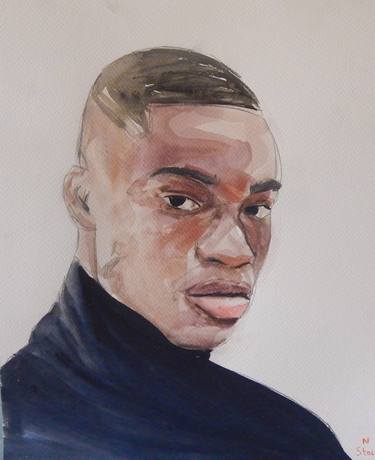 Original Realism Portrait Paintings by Nicolas Stockar