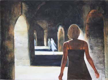 Original Figurative Fantasy Paintings by Judy Frisk