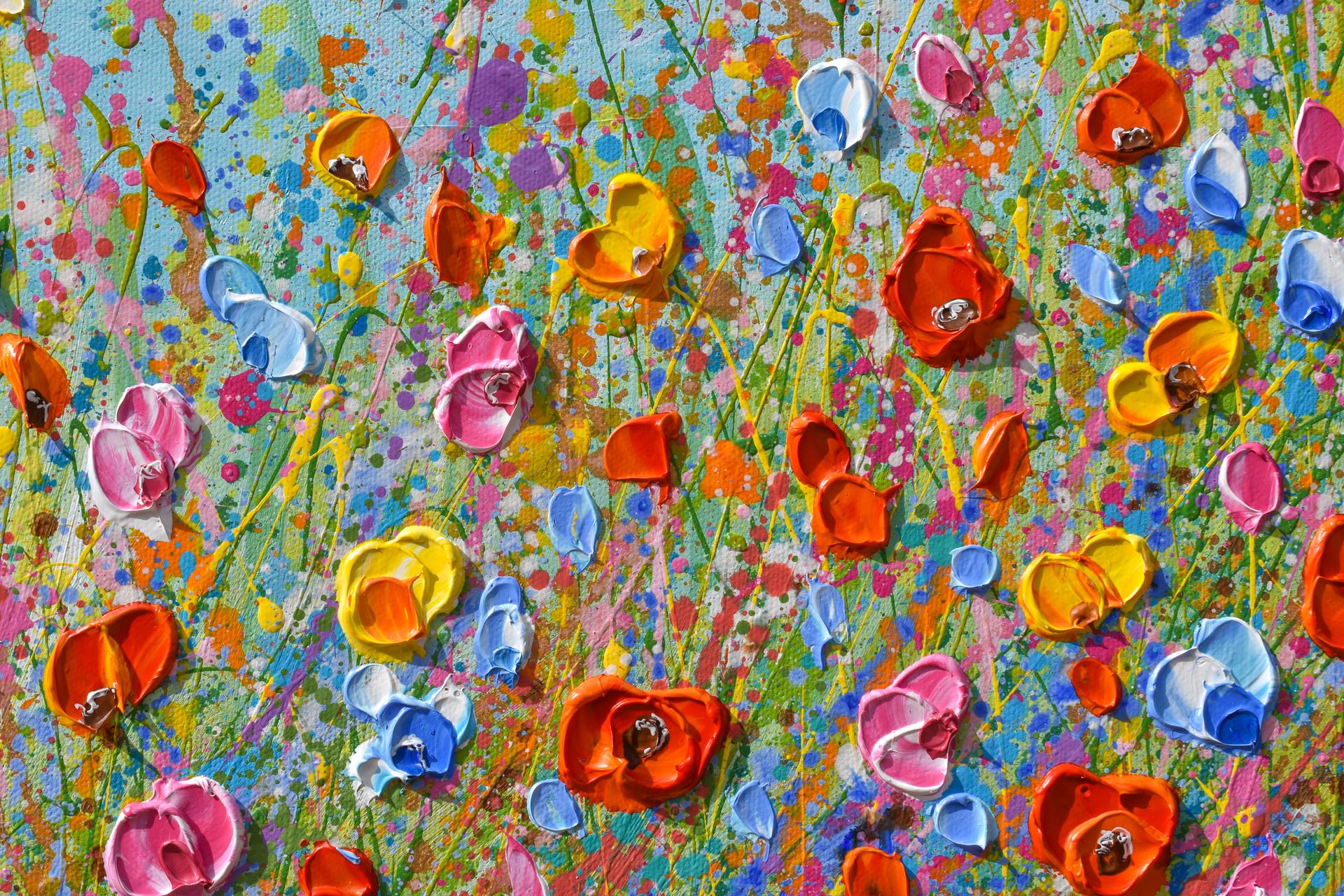 Wildflowers Painting by Olga Tkachyk | Saatchi Art Canada Wildflowers Painting by Olga Tkachyk | Saatchi Art Canada