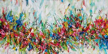 Original Fine Art Abstract Paintings by Olga Tkachyk