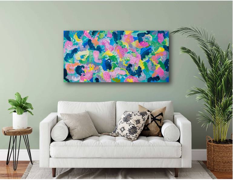 Original Abstract Painting by Olga Tkachyk