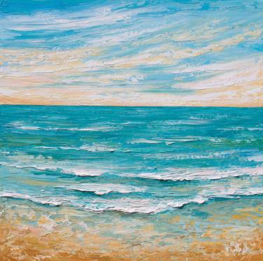 Original Impressionism Seascape Paintings by Olga Tkachyk