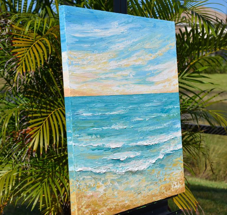 Original Seascape Painting by Olga Tkachyk