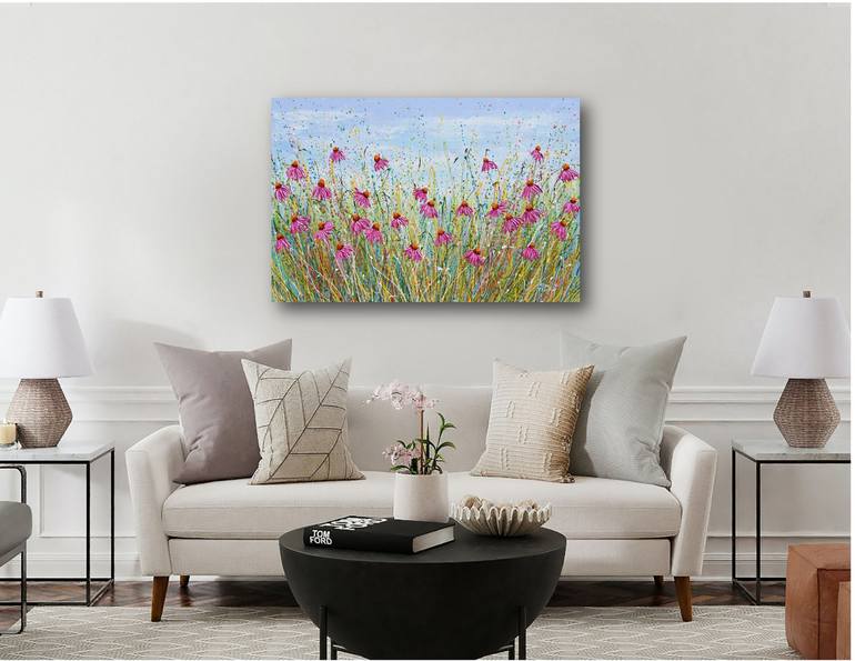 Original Contemporary Floral Painting by Olga Tkachyk