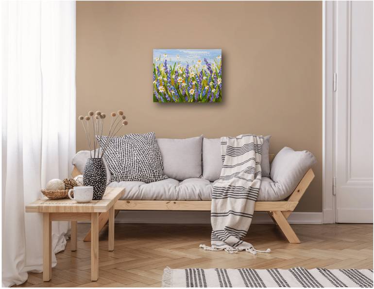 Original Contemporary Floral Painting by Olga Tkachyk