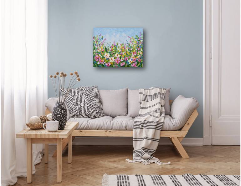 Original Floral Painting by Olga Tkachyk