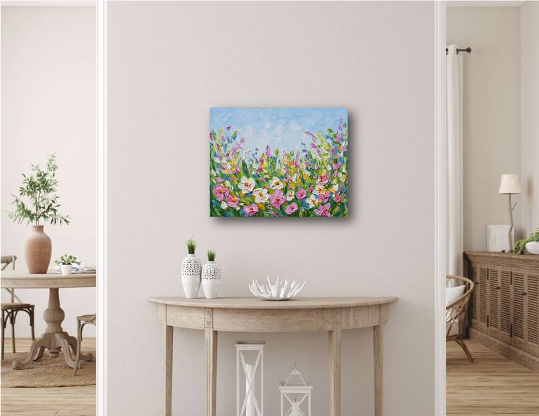 Original Floral Painting by Olga Tkachyk