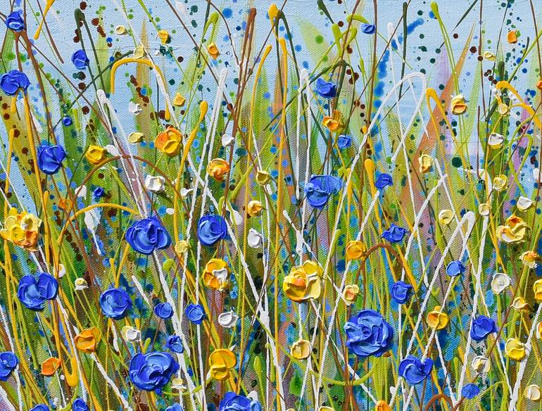 Original Contemporary Floral Painting by Olga Tkachyk