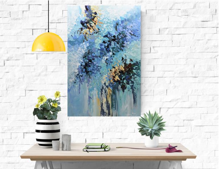 Original Expressionism Abstract Painting by Olga Tkachyk
