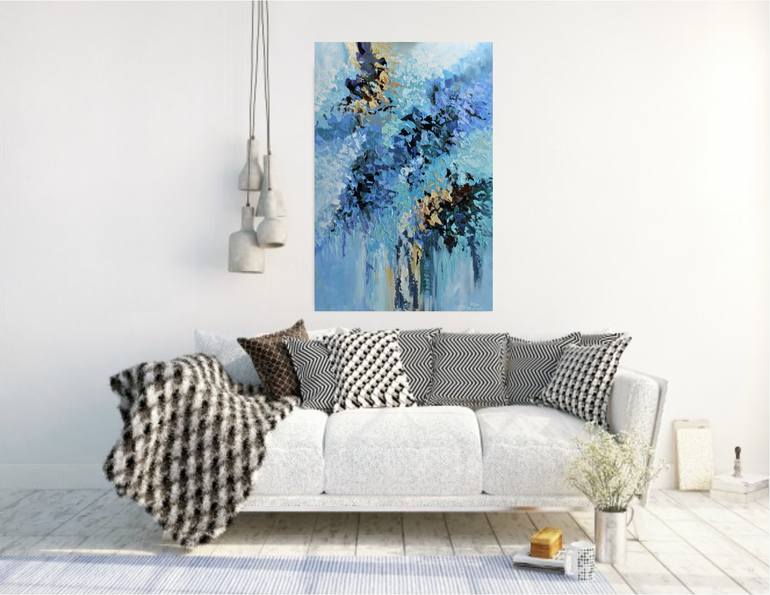Original Expressionism Abstract Painting by Olga Tkachyk