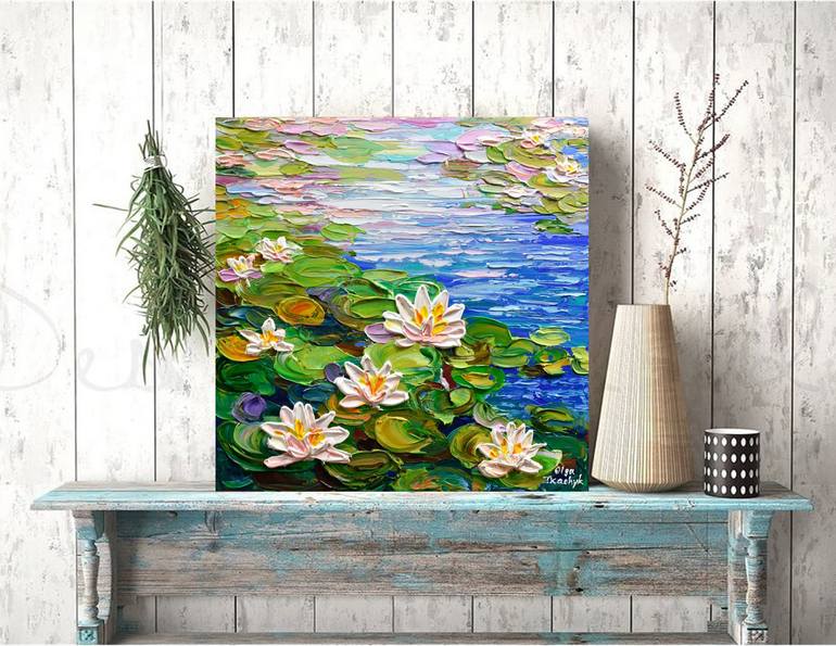 Original Floral Painting by Olga Tkachyk