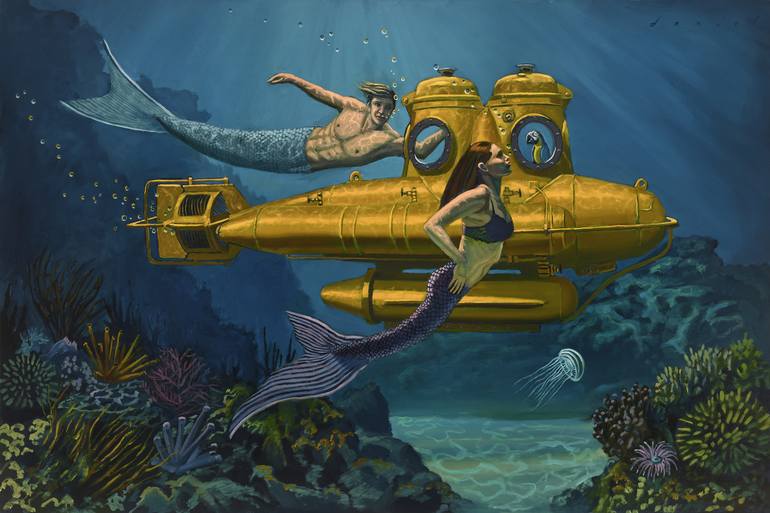 SUB MARINE Painting by Dan Anderson Saatchi Art