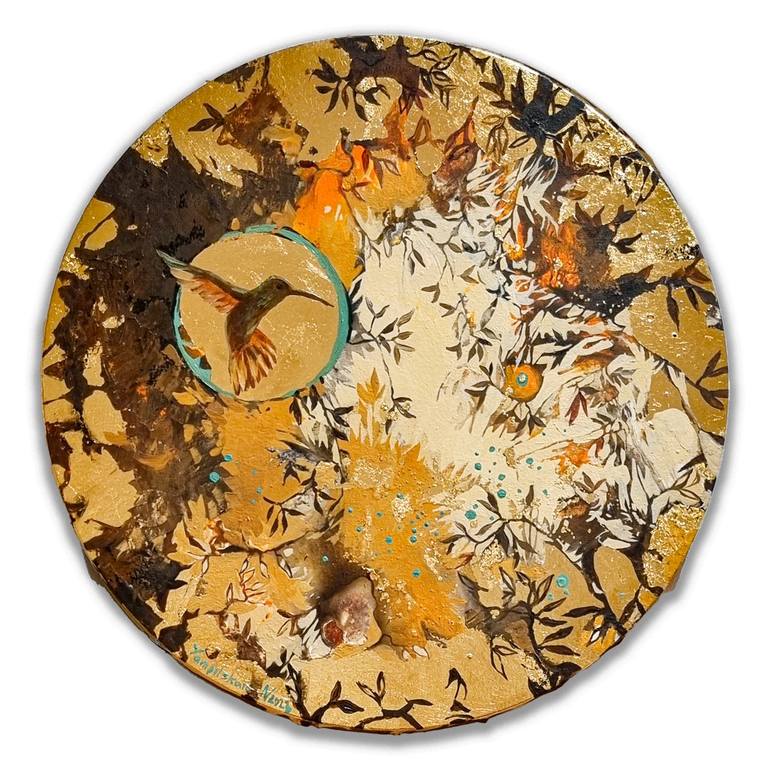 Original Abstract Animal Paintings by Natalia Yampolskaia