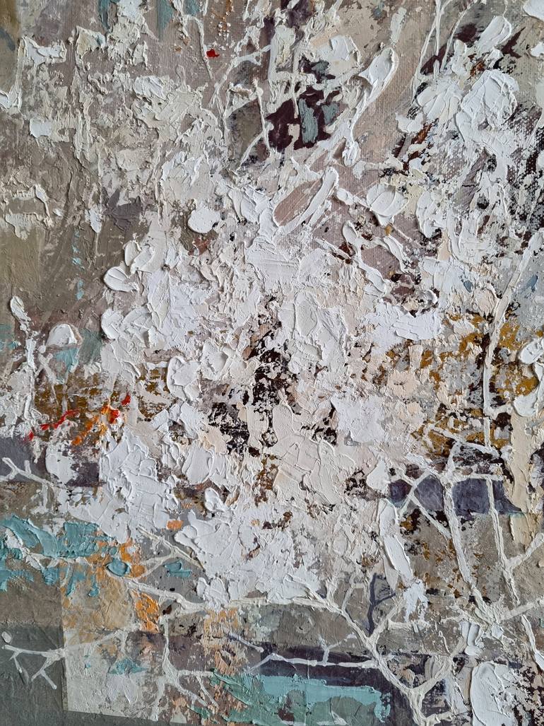 Original Abstract Landscape Painting by Natalia Yampolskaia