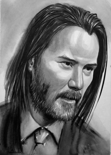 portrait Keanu Reeves thumb