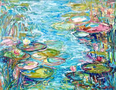 Original Abstract Expressionism Water Paintings by Julia Borg