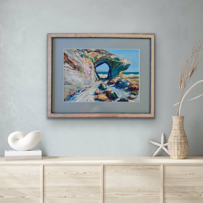 Original Impressionism Landscape Painting by Julia Borg
