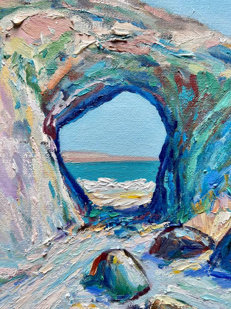 Original Impressionism Landscape Painting by Julia Borg