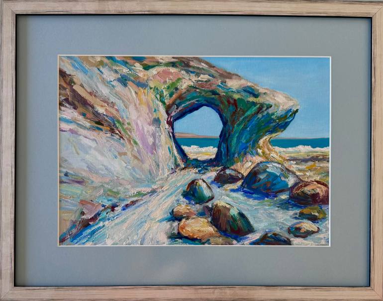 Original Impressionism Landscape Painting by Julia Borg