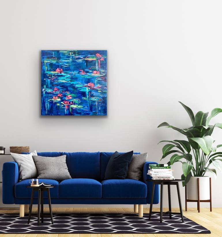 Original Abstract Painting by Julia Borg