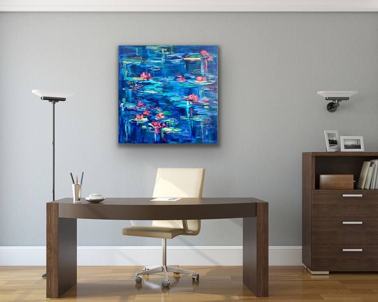 Original Abstract Painting by Julia Borg