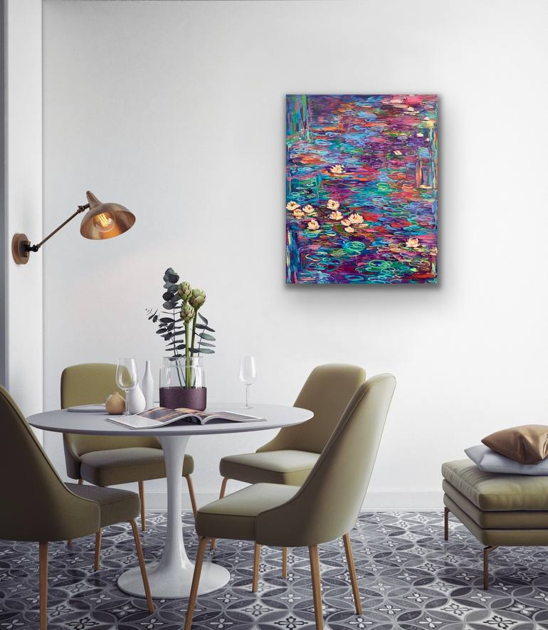 Original Abstract Painting by Julia Borg