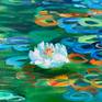 Abstract and expressive painting.
Memories of visiting Giverny, Inspired by Impressionism.
A tribute to the great Claude Monet.
50x100cm
According to the buyer's preference, the artwork can be sent in a box.