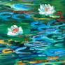 Abstract and expressive painting.
Memories of visiting Giverny, Inspired by Impressionism.
A tribute to the great Claude Monet.
50x100cm
According to the buyer's preference, the artwork can be sent in a box.