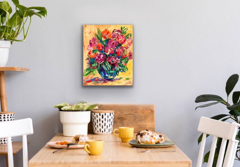 Original Expressionism Botanic Painting by Julia Borg