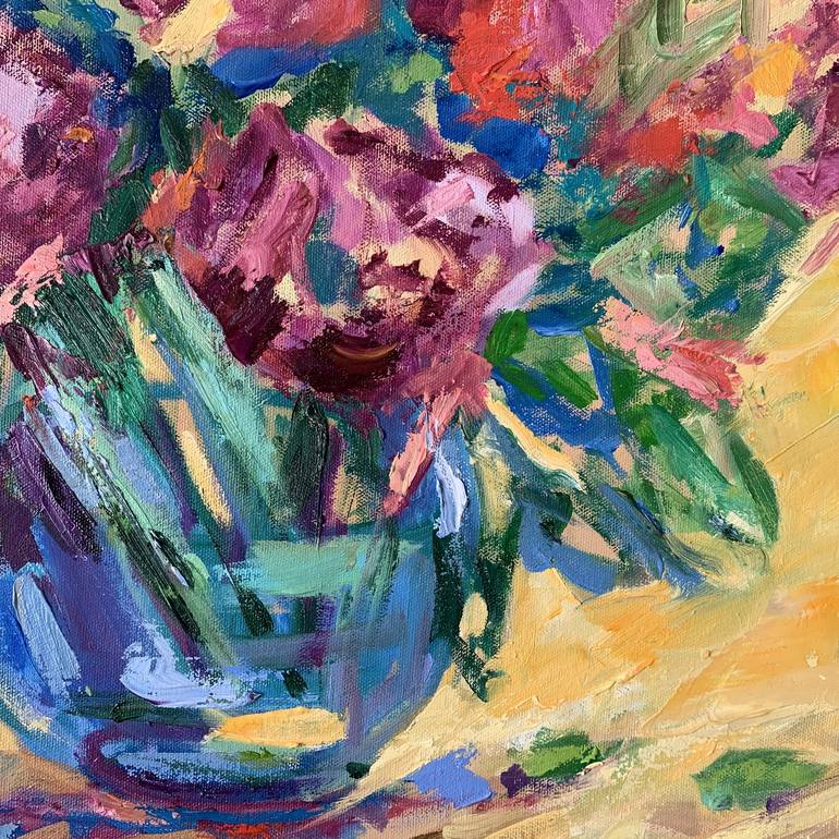 Original Expressionism Botanic Painting by Julia Borg