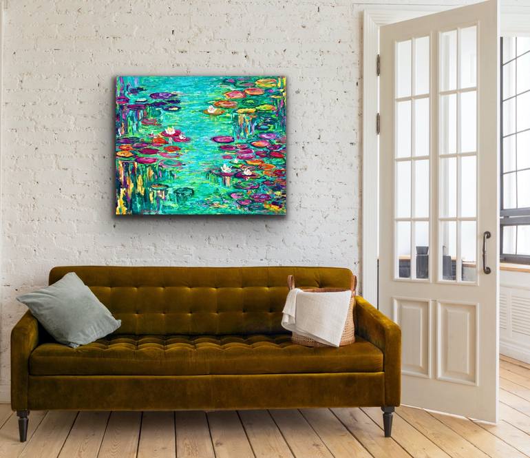 Original Abstract Nature Painting by Julia Borg