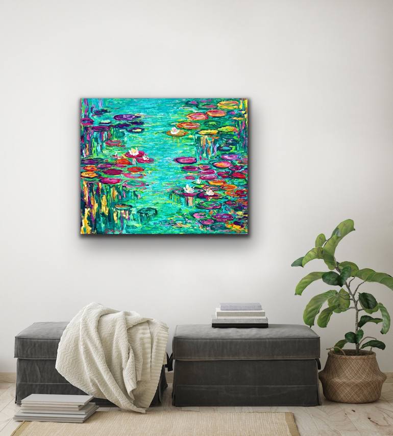 Original Abstract Nature Painting by Julia Borg