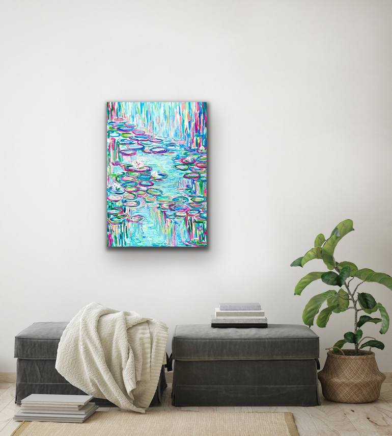 Original Abstract Nature Painting by Julia Borg
