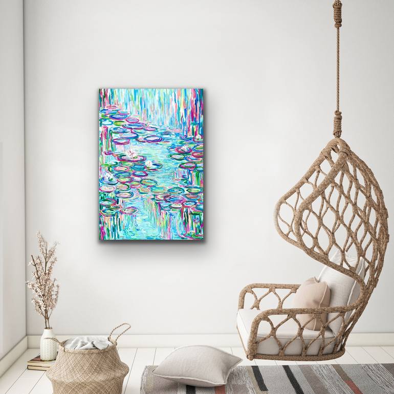 Original Abstract Nature Painting by Julia Borg