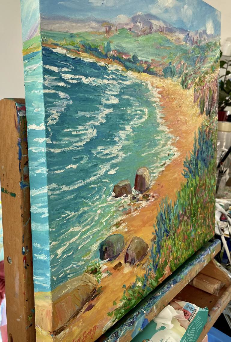 Original Seascape Painting by Julia Borg