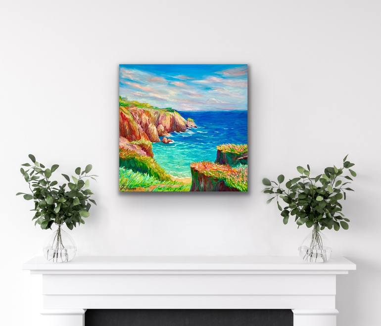 Original Seascape Painting by Julia Borg