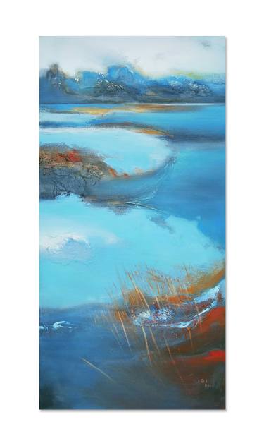 Print of Abstract Expressionism Landscape Paintings by Olesia Grygoruk