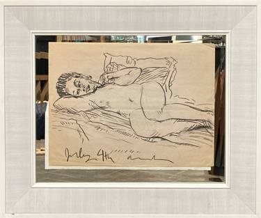 Original Impressionism Nude Drawings by Andrew Sturgess