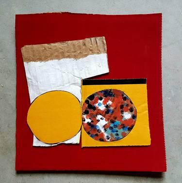 Saatchi Art Artist Troy Headrick; Collage, “twins” #art