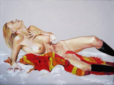 Original Figurative Nude Paintings by Andrea Bennati