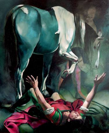 The Conversion - after Caravaggio thumb