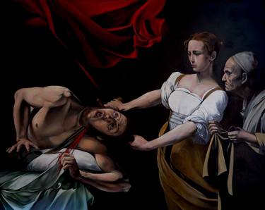 Juditta e Holoferne - after Caravaggio thumb