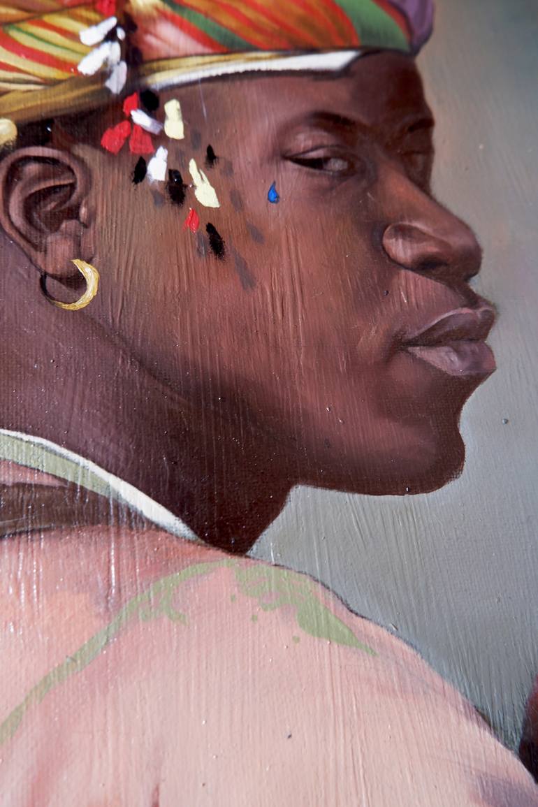 Original Figurative People Painting by Andrea Bennati