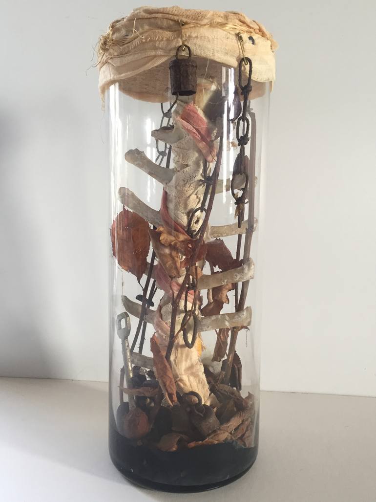 Original Abstract Sculpture by May Ray