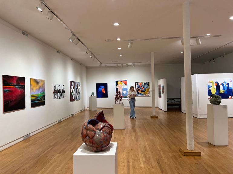 Original Surrealism Animal Painting by Ivanka Nechyporuk