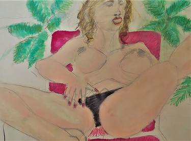 Print of Figurative Erotic Paintings by michael schmitt