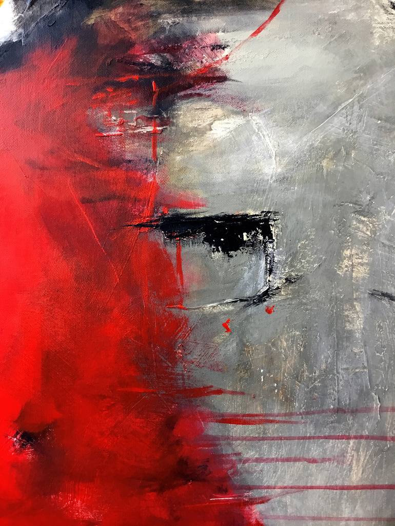 Original Abstract Painting by Ozgur Aktas