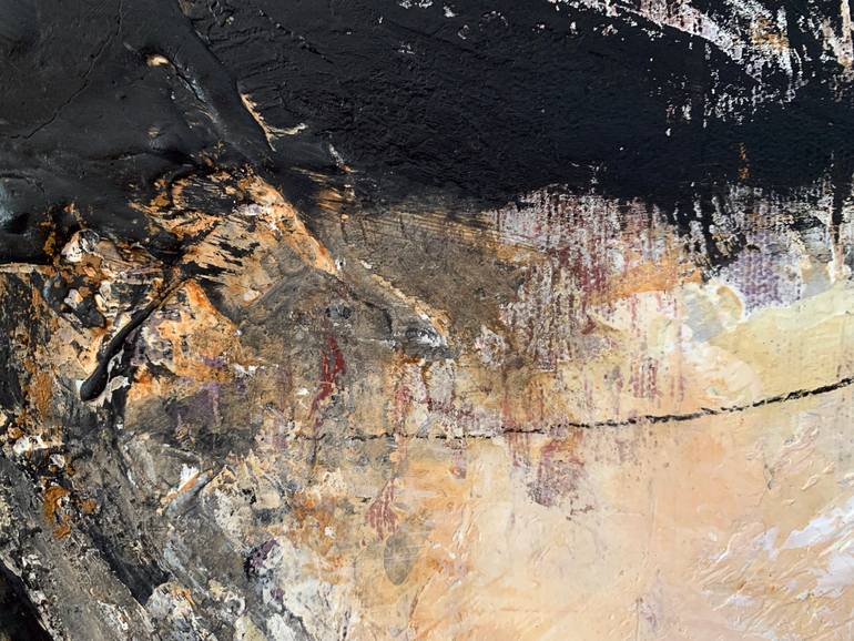 Original Surrealism Abstract Painting by Ozgur Aktas